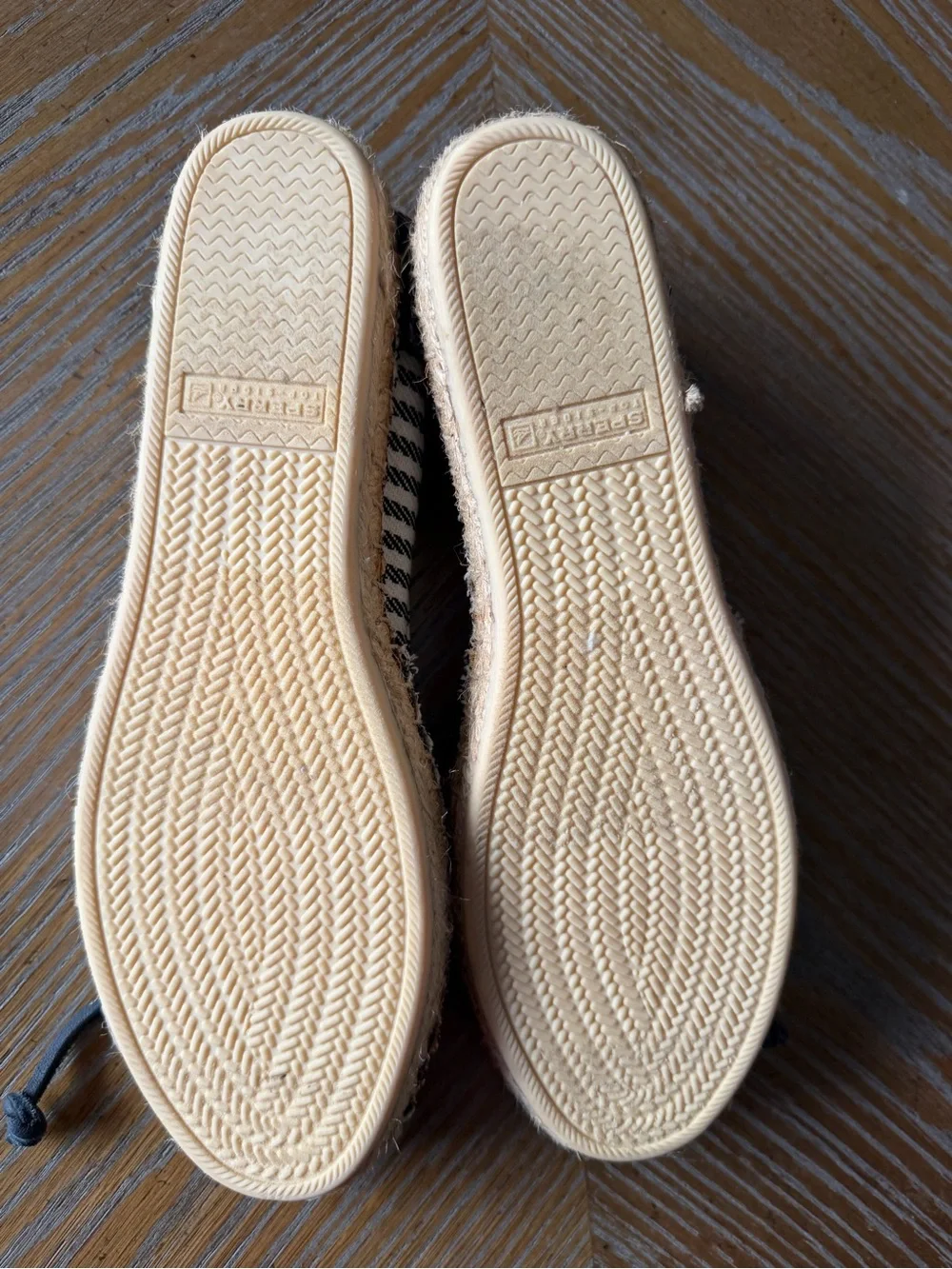 Sperry Top-Sider Striped Canvas Espadrille Boat Shoes | Women’s 8
